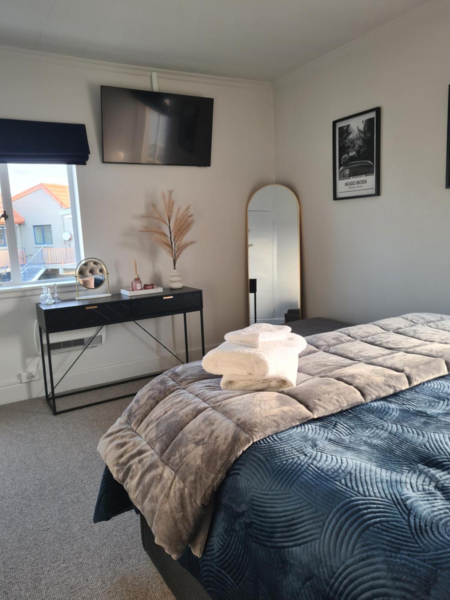 Art Deco Beauty On The Bay Hill Apartment Timaru Exterior foto