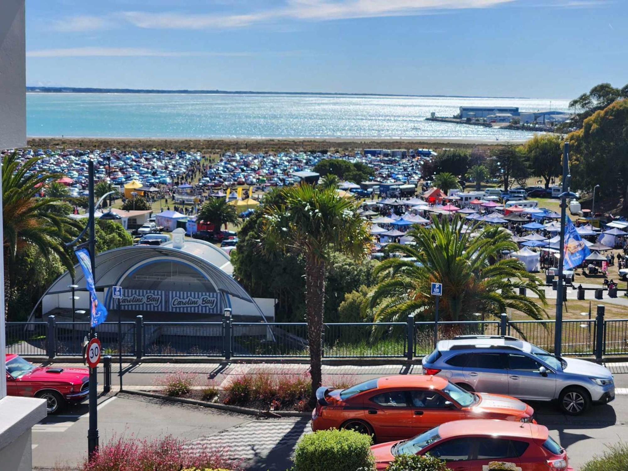 Art Deco Beauty On The Bay Hill Apartment Timaru Exterior foto